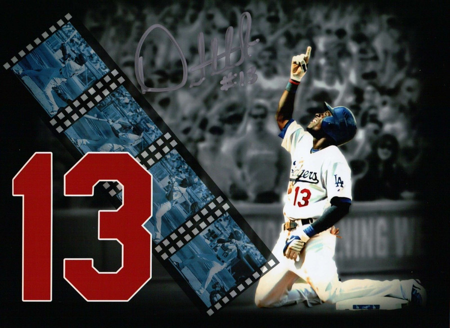 Orlando Hudson Signed 8X10 Photo Autograph LA Dodgers Sky Point Silver Auto COA