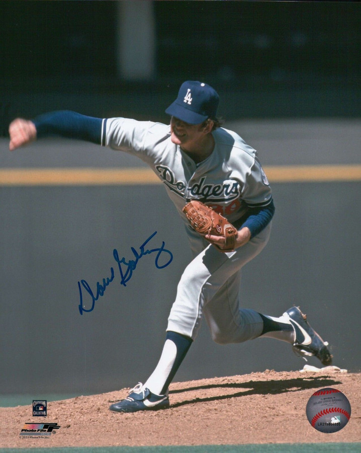 Dave Goltz Signed 8X10 Photo Autograph LA Dodgers Road Pitching Auto w/COA