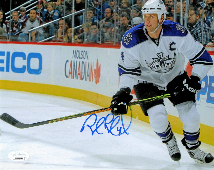 Rob Blake Signed Autographed 8X10 Photo Kings Home Skating JSA AW92864