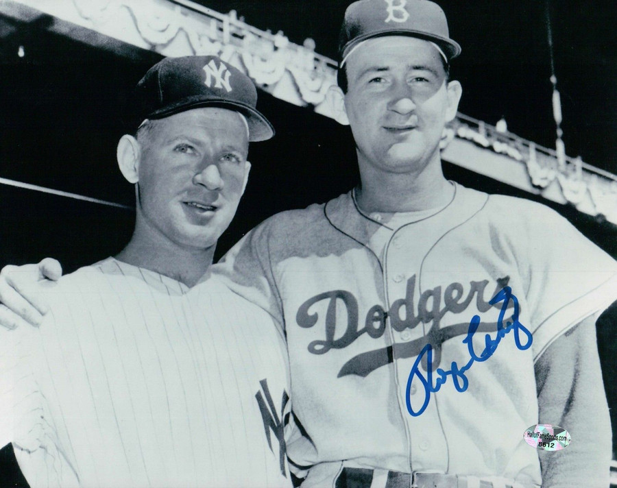 Roger Craig Signed 8X10 Photo Autograph Dodgers w/Whitey Ford Auto COA