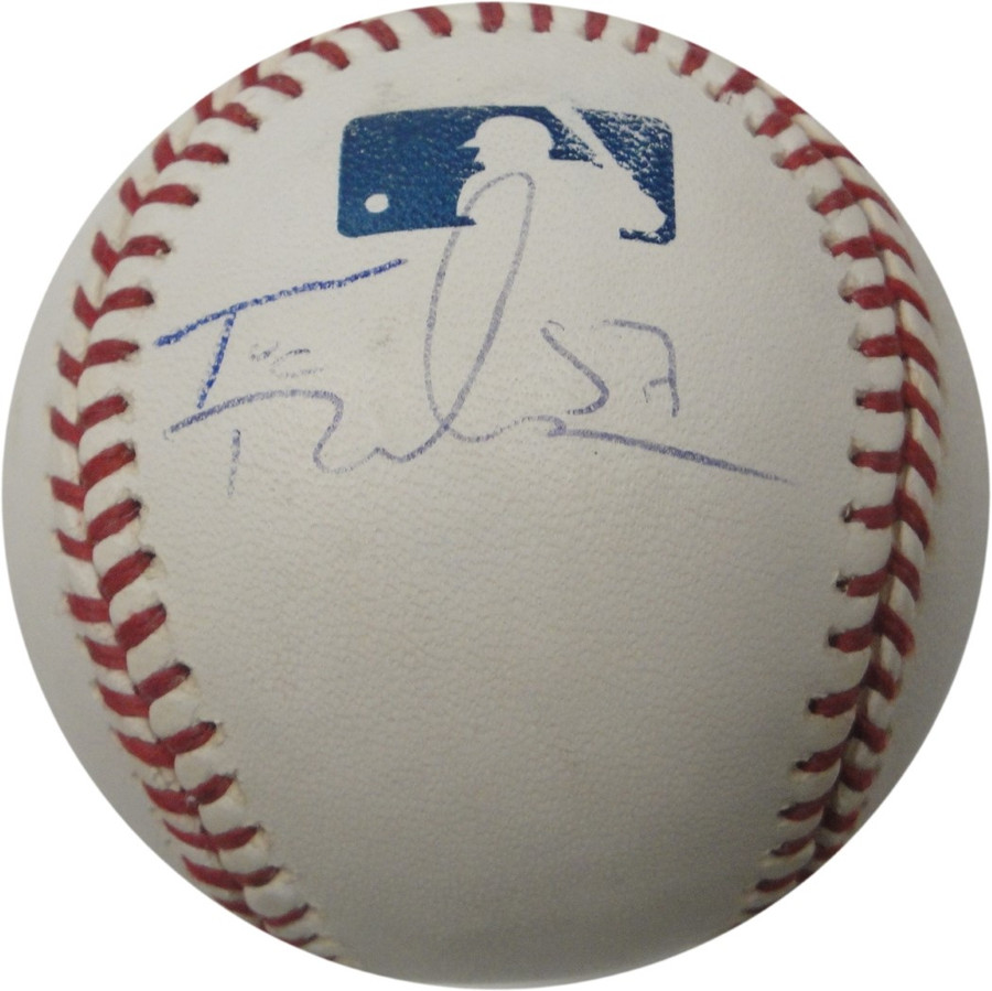 Francisco Rodriguez KRod Hand Signed Autographed Major League Baseball Angels