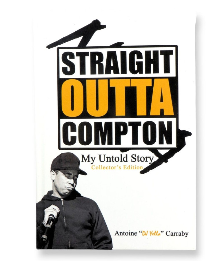 DJ Yella Signed Autograph Hardcover Book Straight Outta Compton NWA BAS BP10078
