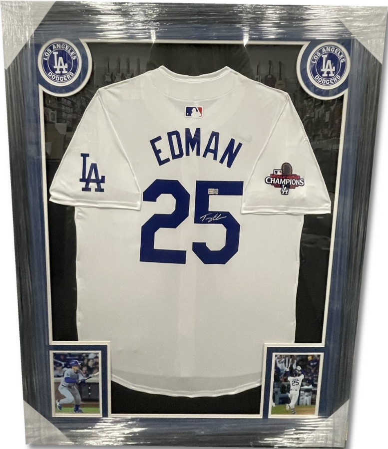 Tommy Edman Hand Signed Dodger World Series Jersey 2024 NLCS MVP
