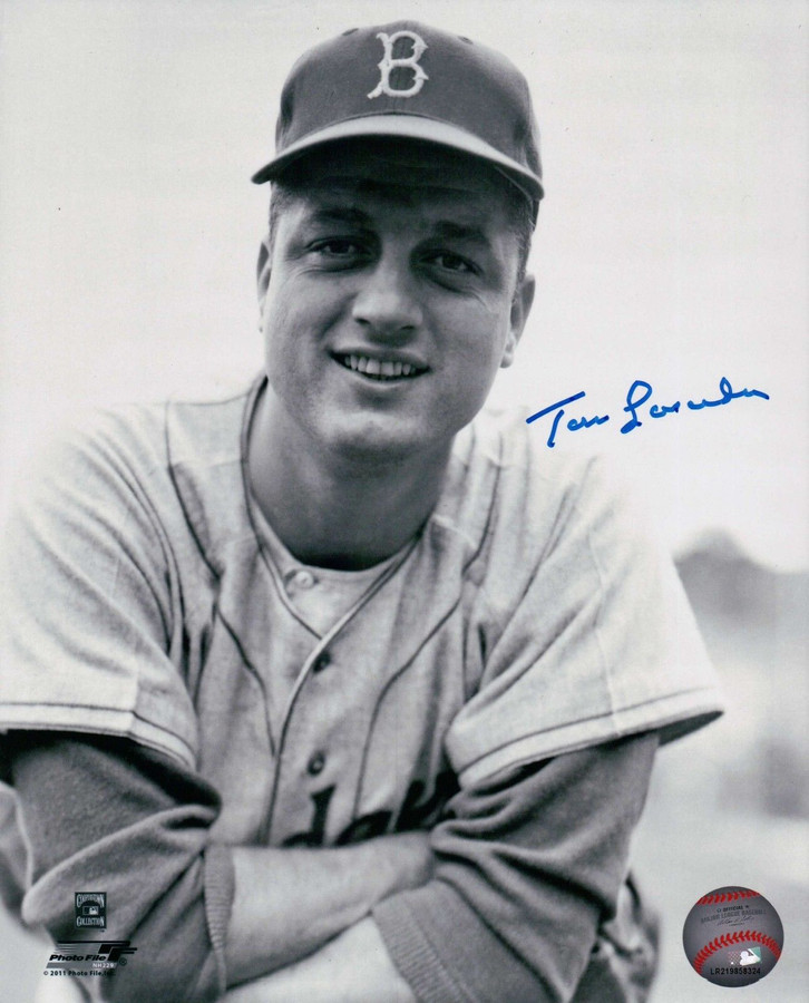 Tommy Lasorda Signed 8X10 Photo Autograph LA Dodgers Vintage Head Shot Auto COA