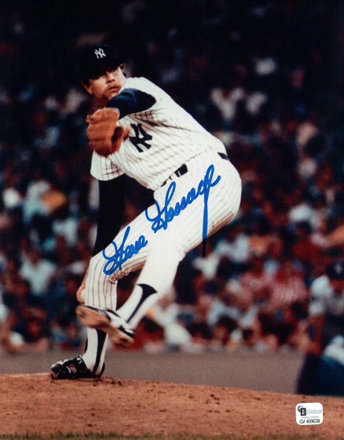 Rich Goose Gossage Signed 8X10 Photo Autograph New York Yankees Auto GAI COA