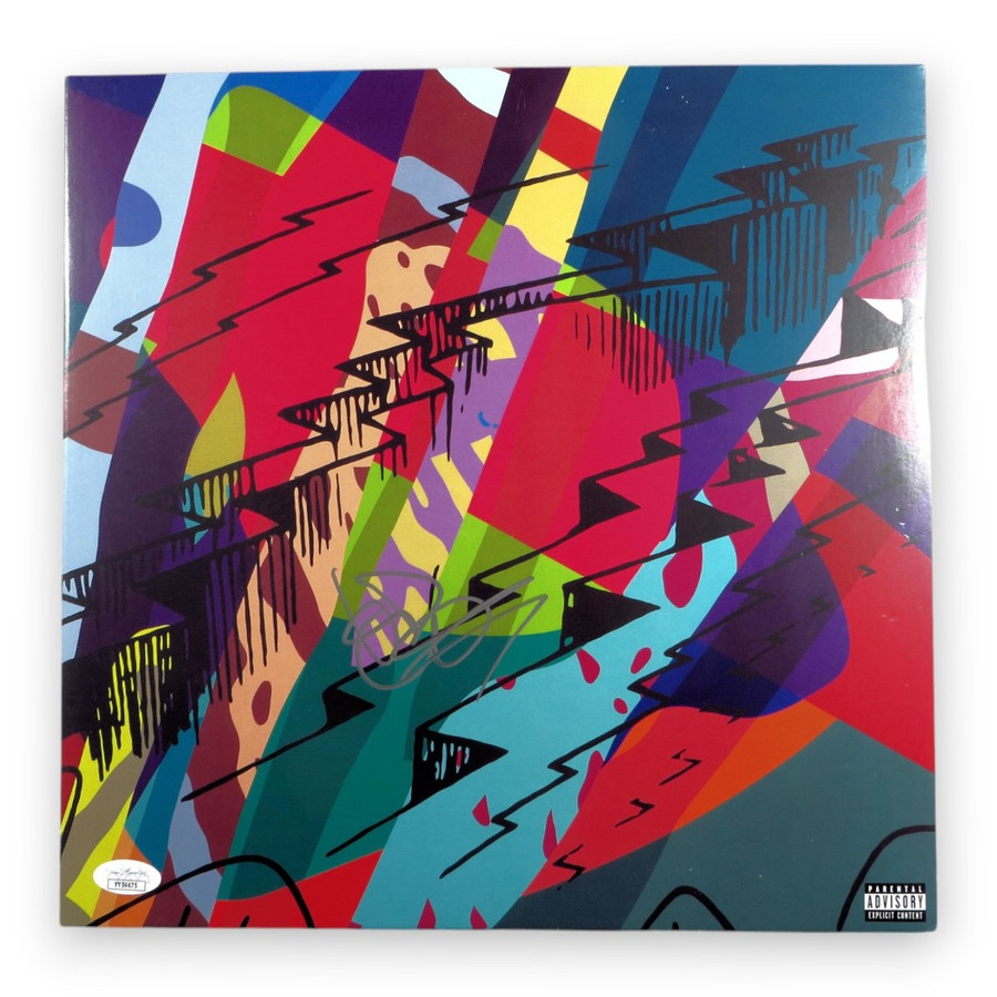 Kid Cudi Signed Autographed Record Album Cover Insano JSA YY54475