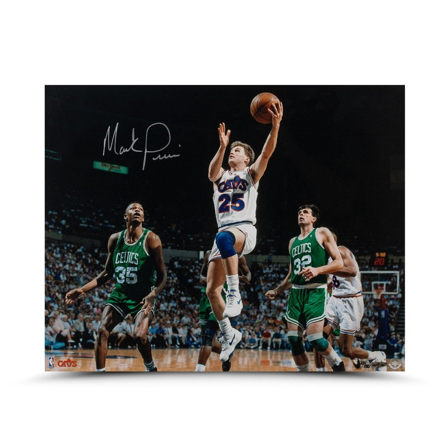Mark Price Signed Autographed 16X20 Photo "Lefty Layup" #/50 Cavaliers UDA