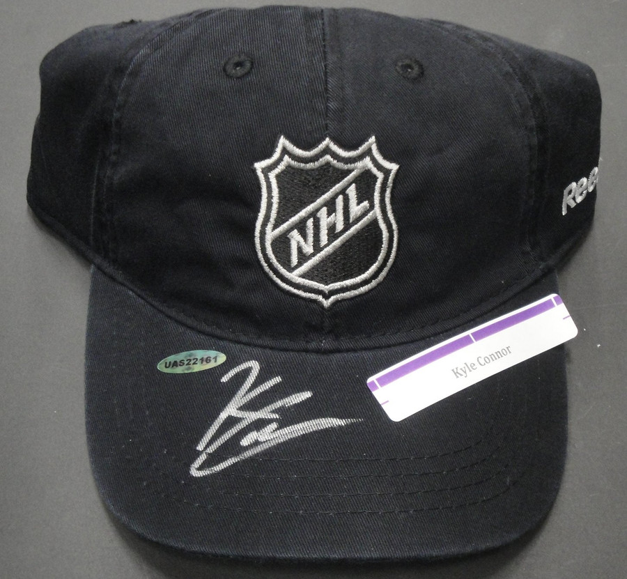 Kyle Connor Hand Signed Autographed NHL Hat Cap Winnipeg Jets UDA 22161
