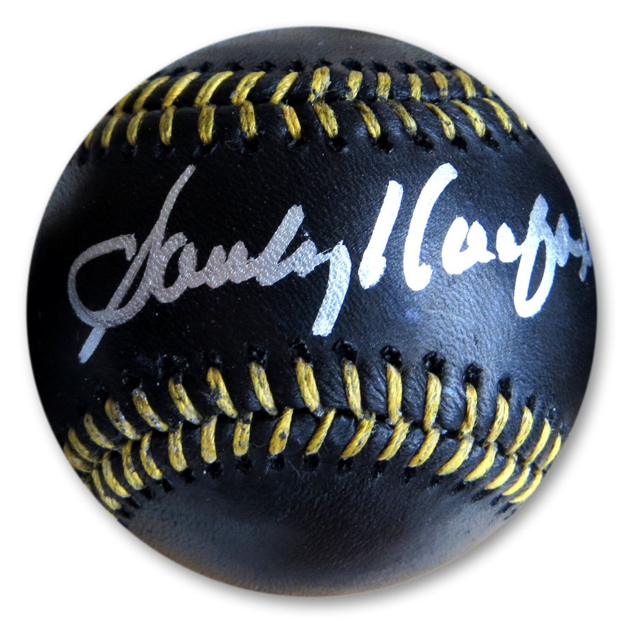 Sandy Koufax Signed Autographed Black MLB Baseball Dodgers Silver JSA XX29012