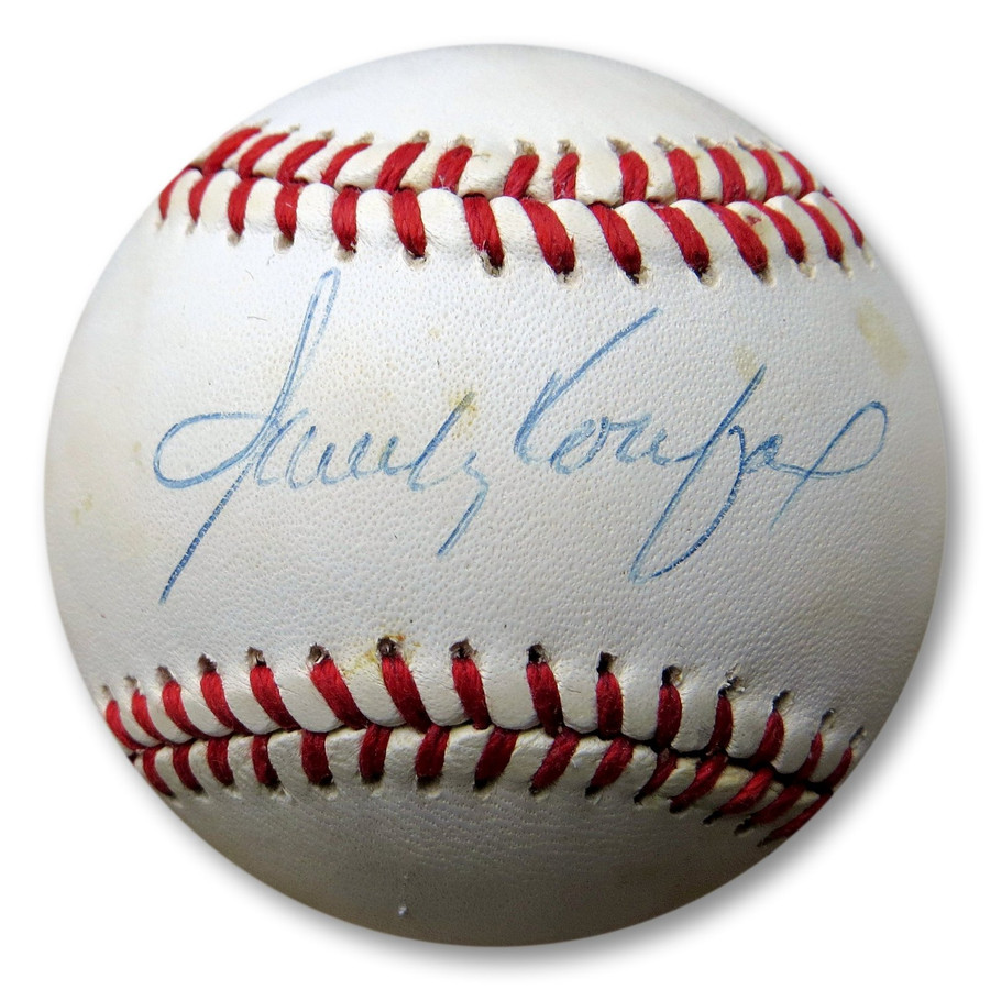 Sandy Koufax Signed Autographed Offcial NL Basball Dodgers JSA XX29107