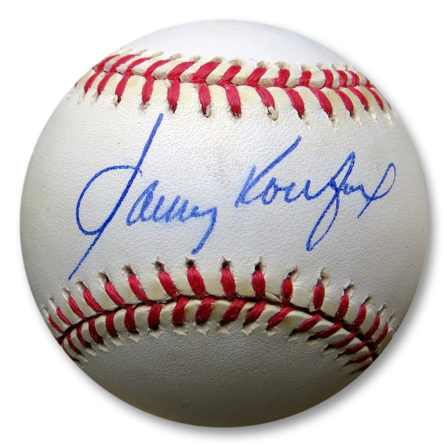 Sandy Koufax Signed Autographed Offcial NL Basball Dodgers JSA XX29106
