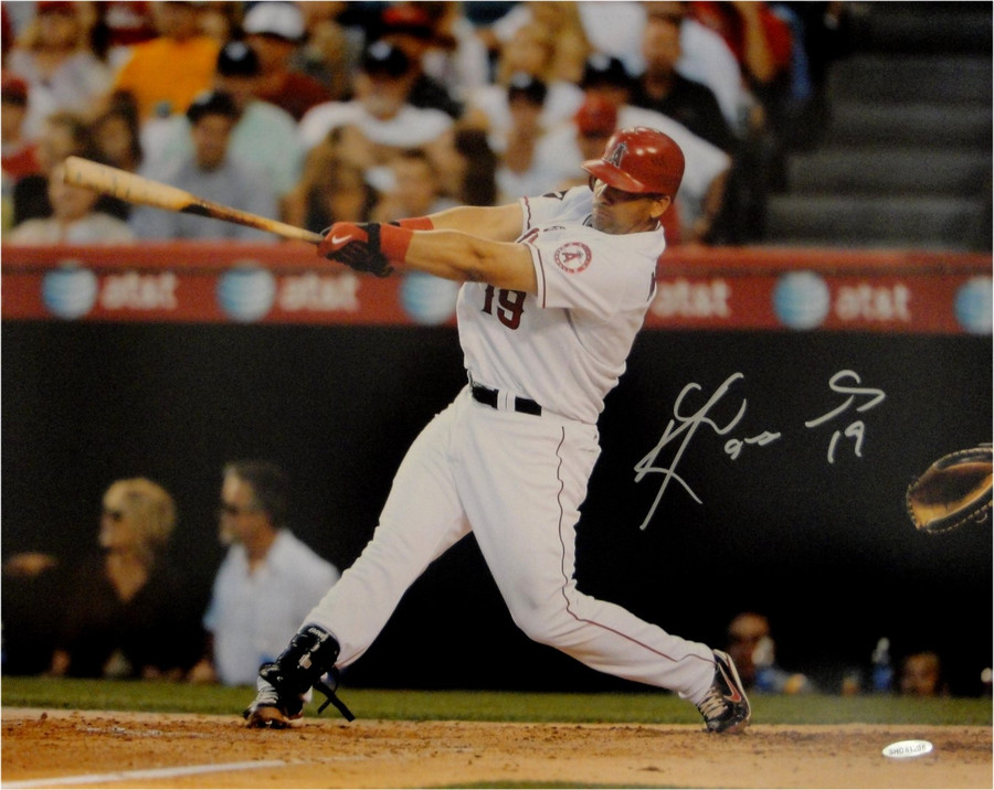 Kendry Morales Hand Signed Autographed 16x20 Anaheim Angels Photo Kendrys UDA 77