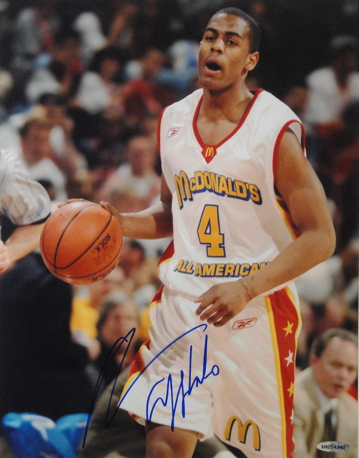 Arron Afflalo Signed Autograph 11x14 Photograph McDonald's Rookie Game UDA