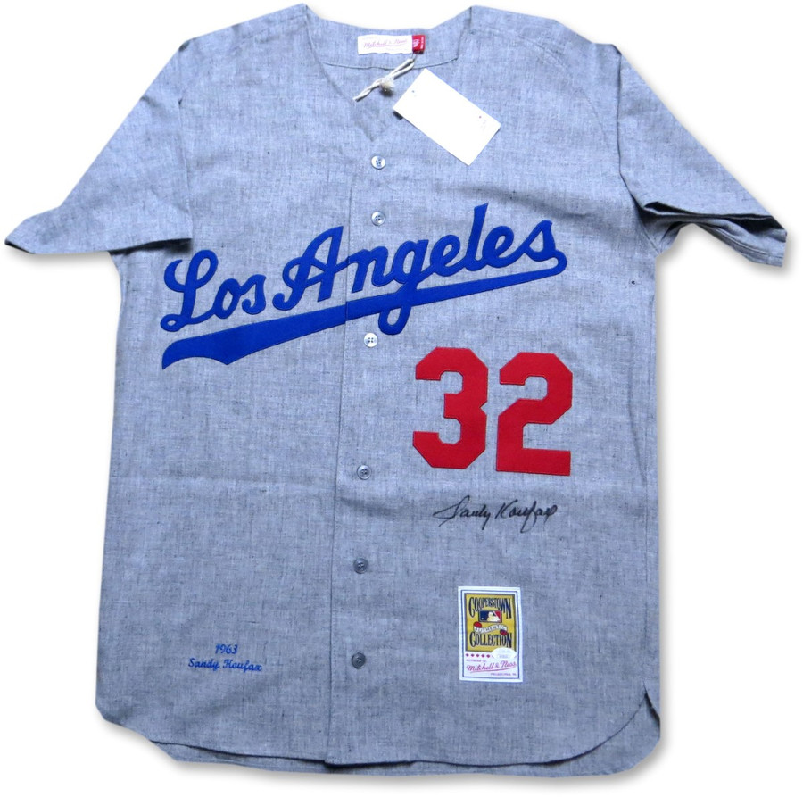 Sandy Koufax Signed Autographed Mitchell & Ness Jersey Dodgers 1963 JSA XX29232