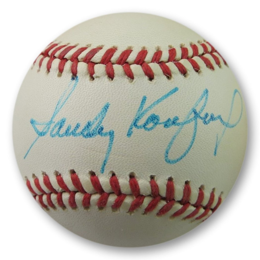 Sandy Koufax Signed Autographed NL Baseball Dodgers JSA LOA XX76878