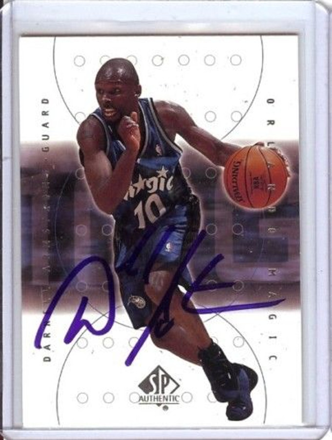 Darrell Armstrong 2000-01 Sp Authentic Auto Autograph