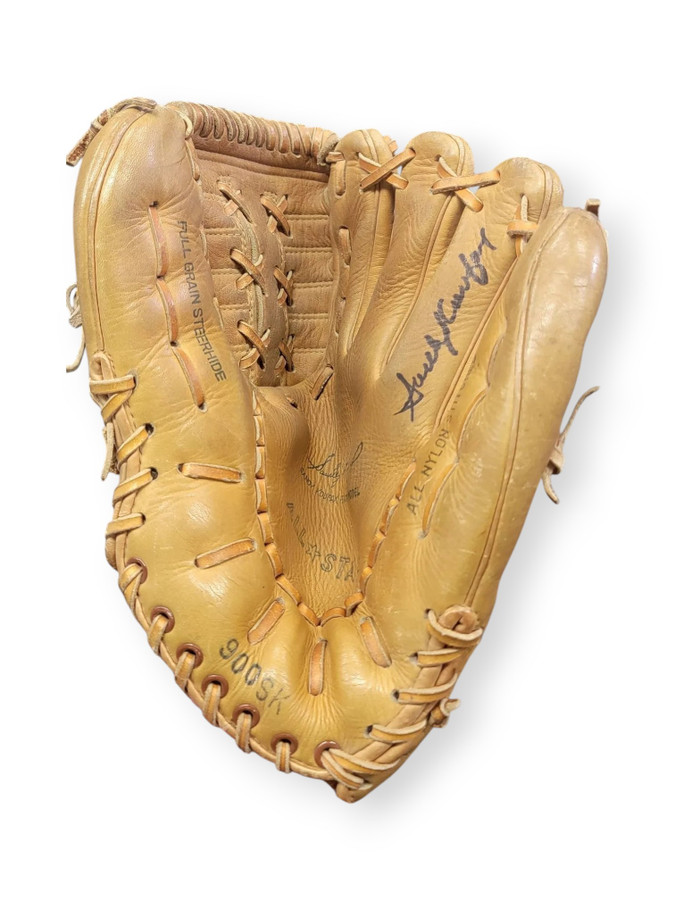 Sandy Koufax Hand Signed Autographed Baseball Vintage 1960s Glove MLB Dodgers
