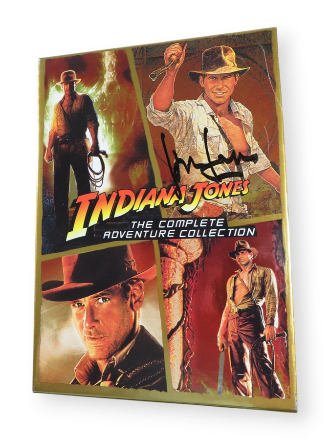 Harrison Ford Signed Autographed DVD Cover Indiana Jones Collection JSA YY54827