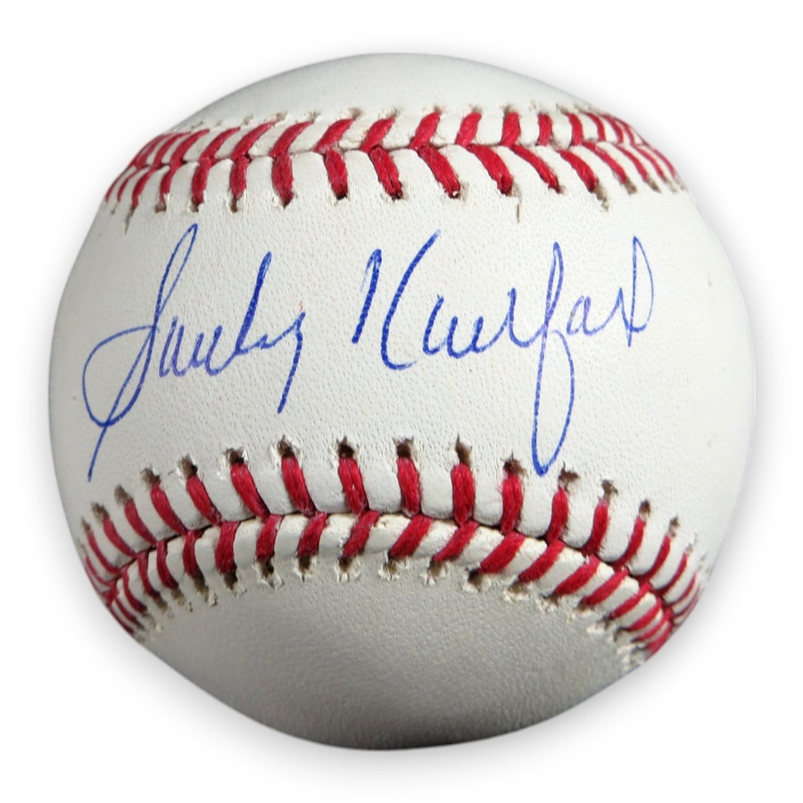 Sandy Koufax Signed Autographed Baseball Dodgers Pitcher Legend JSA LOA YY54654