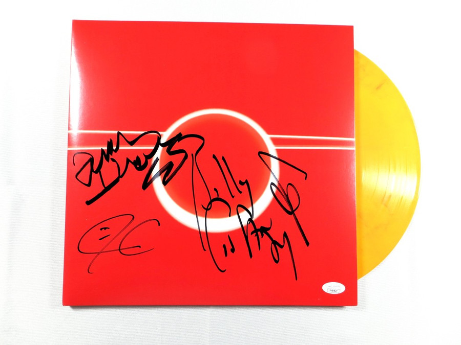 Smashing Pumpkins Band Autographed Album Cover Corgan Chamberlin Iha JSA YY54627