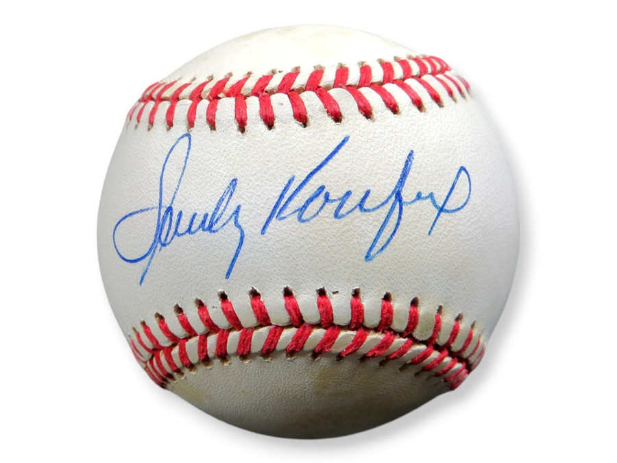 Sandy Koufax Signed Autographed NL Baseball Dodgers Legend HOFer JSA YY54450