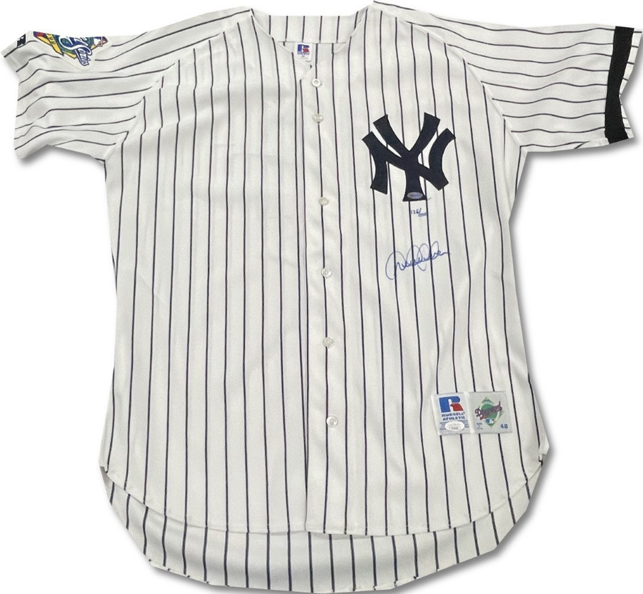 Derek Jeter Autographed Yankees Jersey Diamond Collection #/500 JSA YY54310