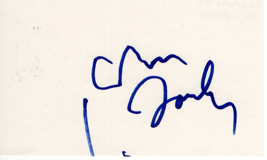 Chris Farley Signed Autographed Index Card Tommy Boy SNL Star JSA XX76519