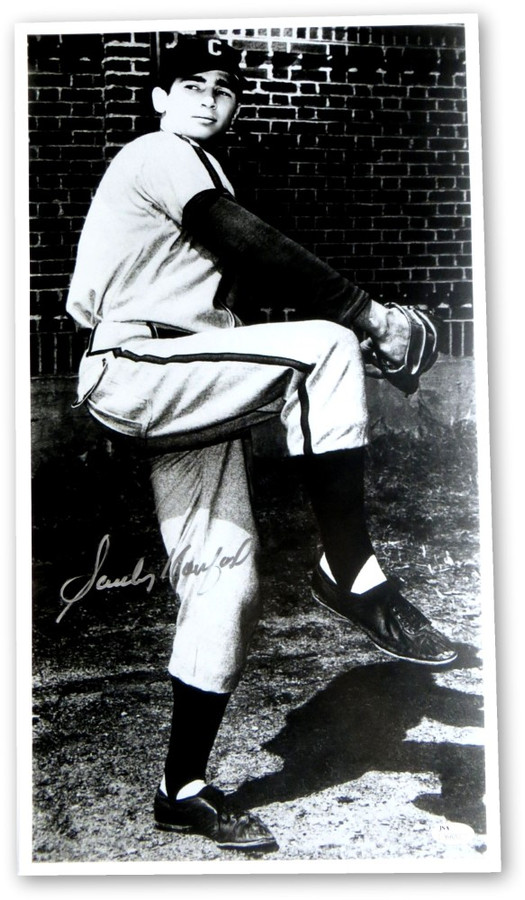 Sandy Koufax Signed Autograph 11X20 Photo Dodgers Univ. of Cincinnati JSA V68253