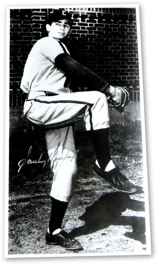 Sandy Koufax Signed Autograph 11X20 Photo Dodgers Univ. of Cincinnati JSA V68252