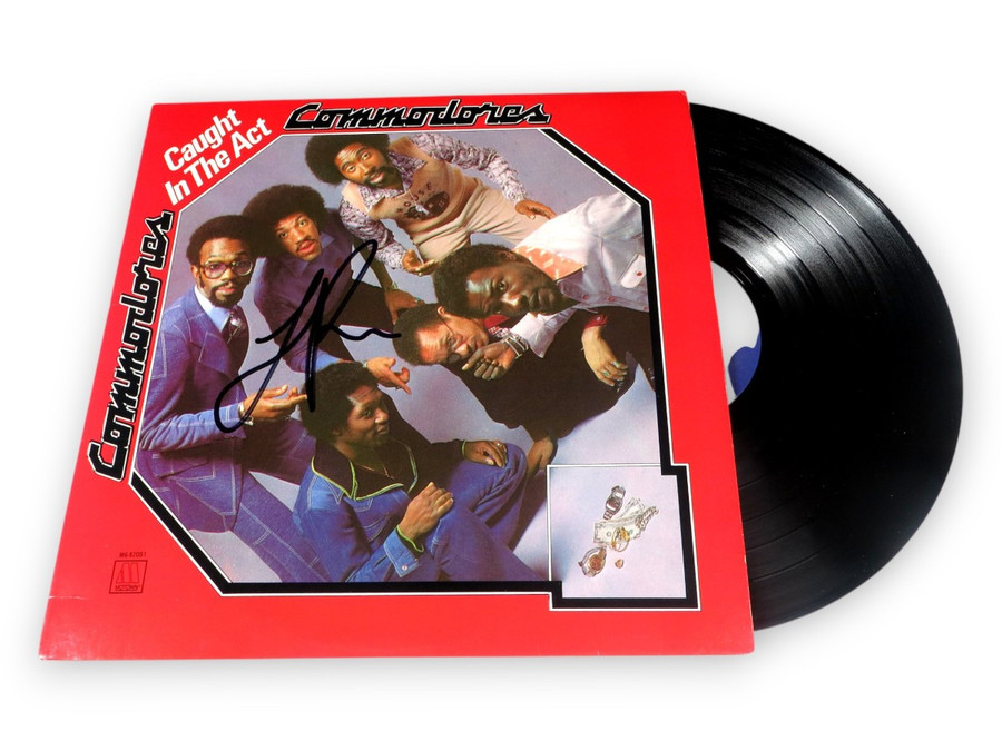 Lionel Richie Signed Autographed Record Album Cover Commodores JSA CF46664