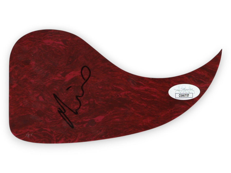 Midge Ure Signed Autographed Guitar Pickguard Singer Songwriter JSA CE46757