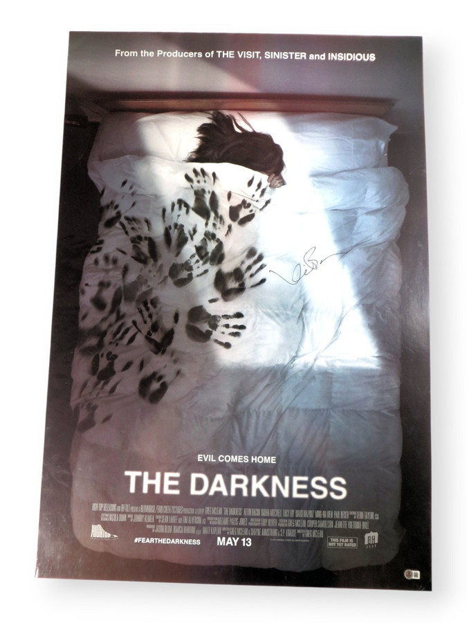 Kevin Bacon Signed Autographed 27X40 Movie Poster The Darkness BAS