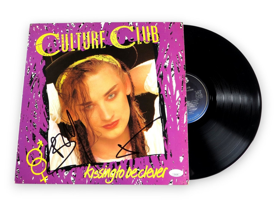 Boy George Signed Autographed Record Album Culture Club JSA CG44285