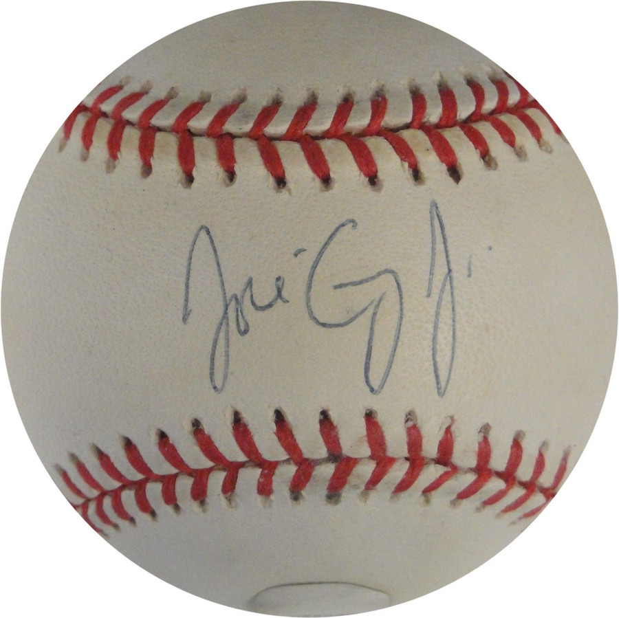 Jose Cruz Jr Hand Signed Autographed Major League Baseball SC