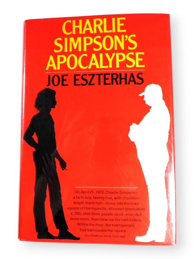 Joe Eszterhas Signed Autographed Book Charlie Simson's Apocalypse JSA CJ07692