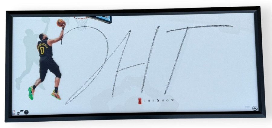 Talen Horton-Tucker Signed Autographed Photo The Show Jazz Framed UDA BAM218943