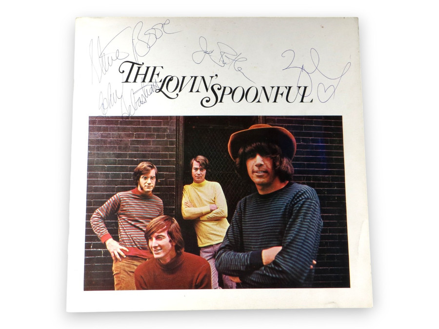 The Lovin' Spoonful Signed Autographed Program Sebastian Zal Yanovsky +4 BAS LOA