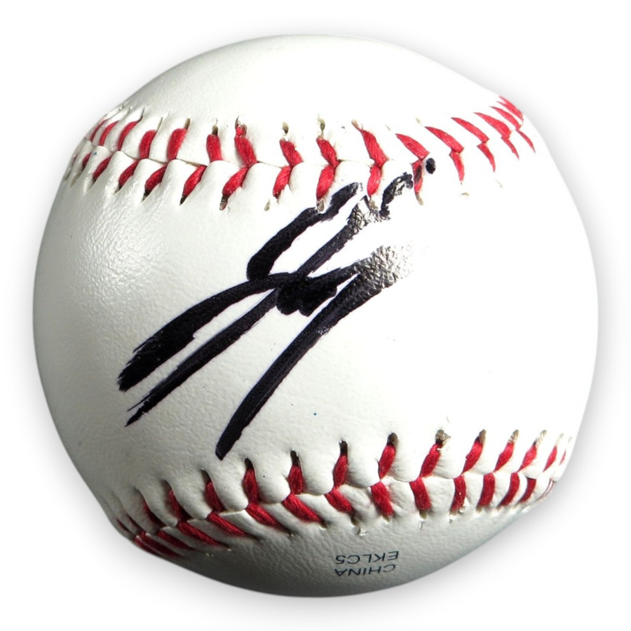 Josh Gad Signed Autographed Baseball Frozen Olaf 21 Spaceballs JSA CJ08449