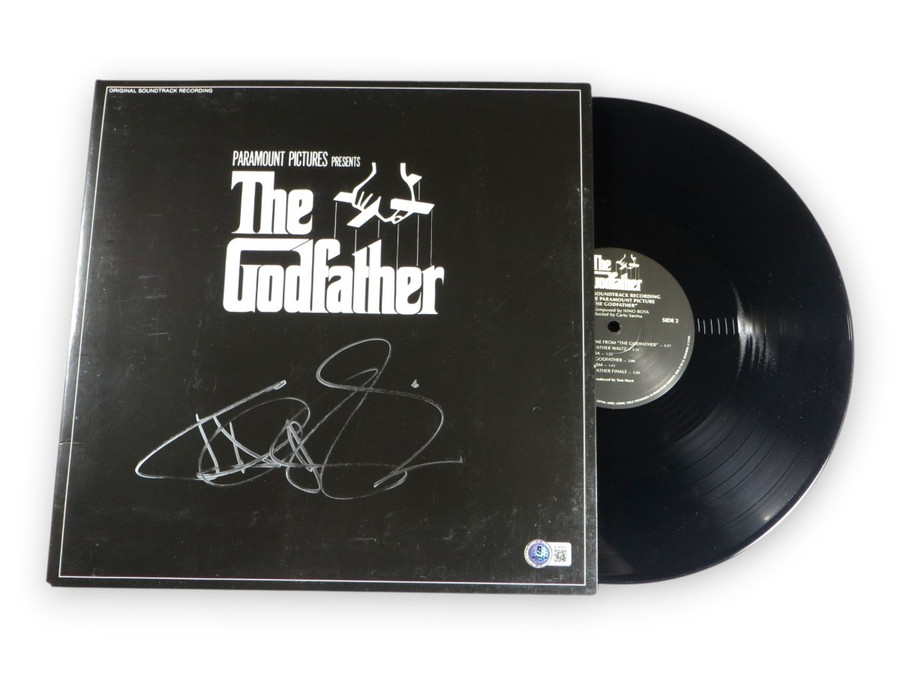 Talia Shire Signed Autographed Record Album Cover The Godfather BAS BU96834