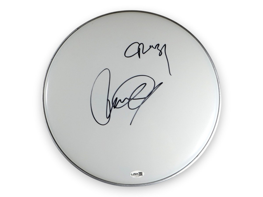 Richard Marx Signed Autographed 13" Drumhead "Crazy" Inscribed JSA CJ08434