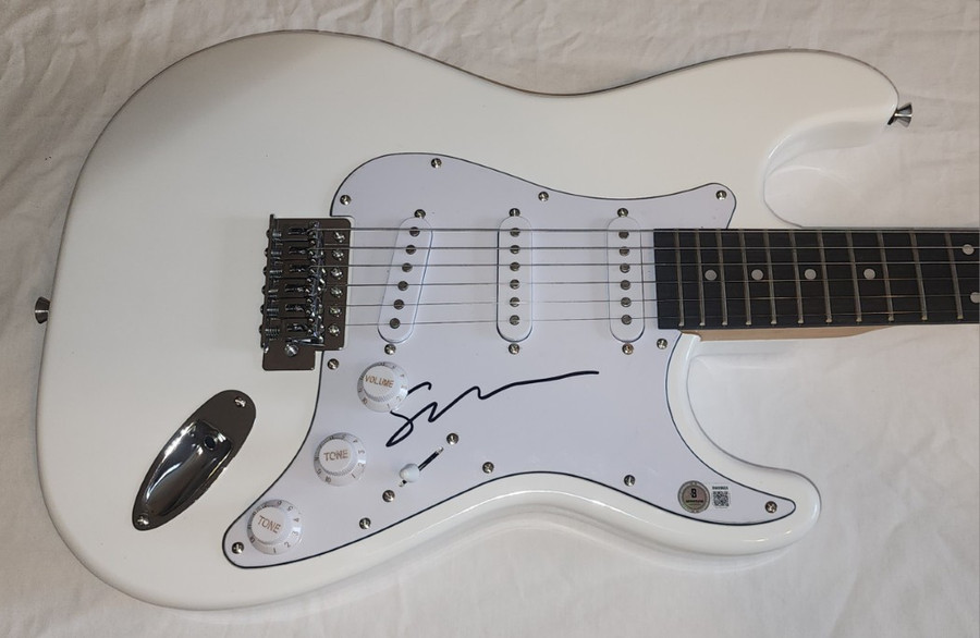 Susanna Hoffs Signed Electric Guitar The Bangles Eternal Flame BAS BW89659