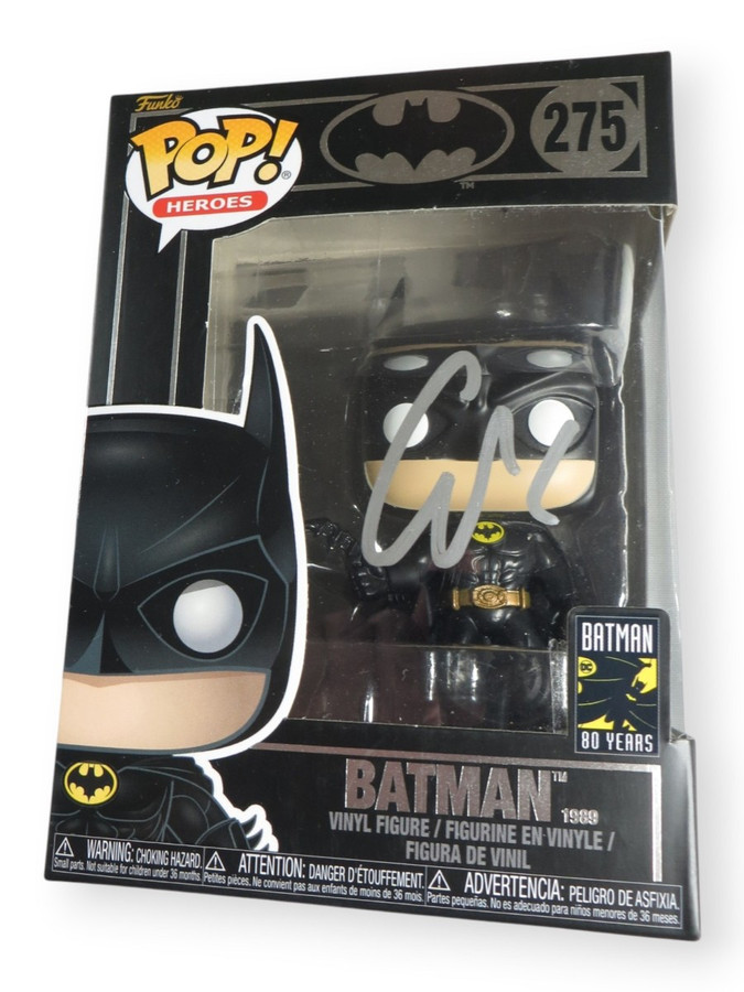George Clooney Signed Autographed Funko POP! Batman 275 80 Years SWAU S102643