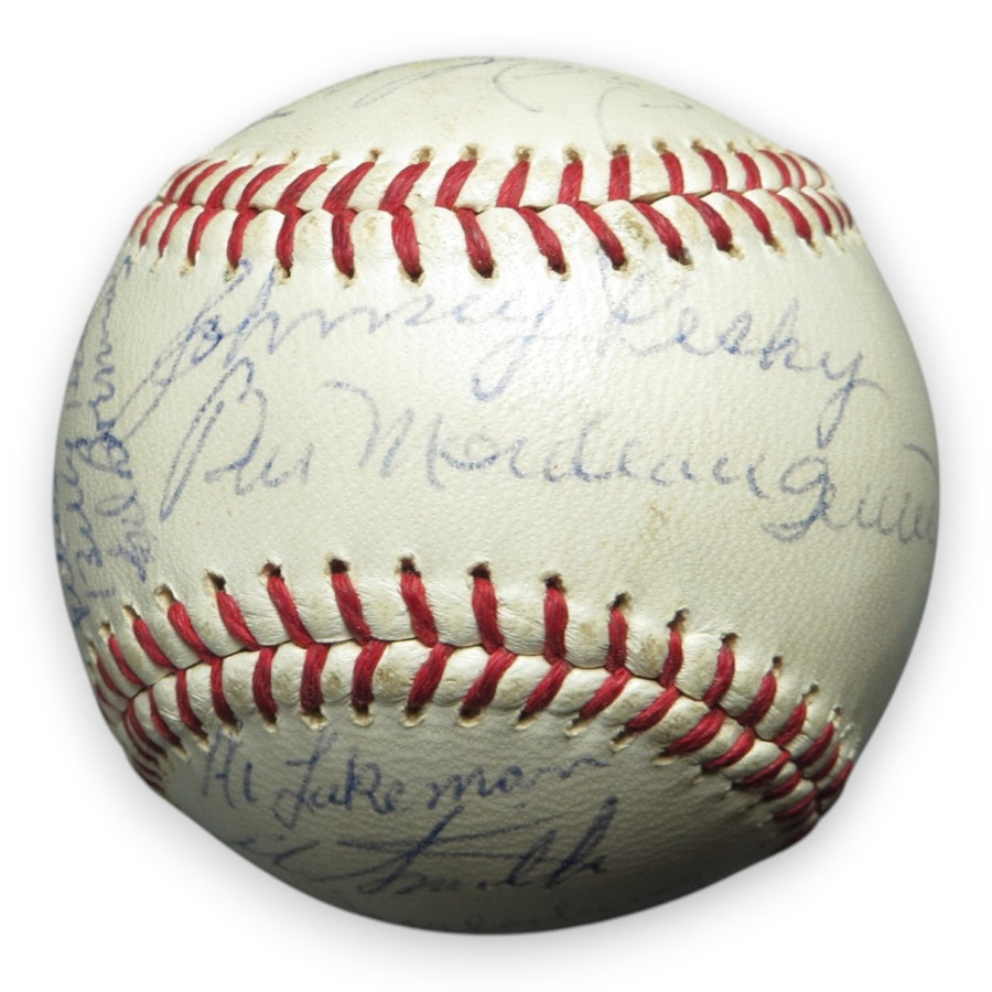 1964 Boston Red Sox Signed Autographed Baseball 29 Sigs Yastrzemski Pesky GA LOA