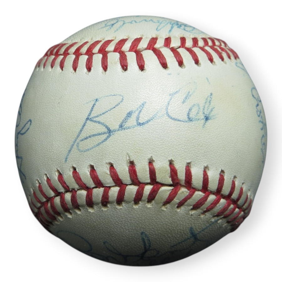 1991 Atlanta Braves Signed Autograph NL Baseball 24 Sigs Gant Glavine Smoltz LOA