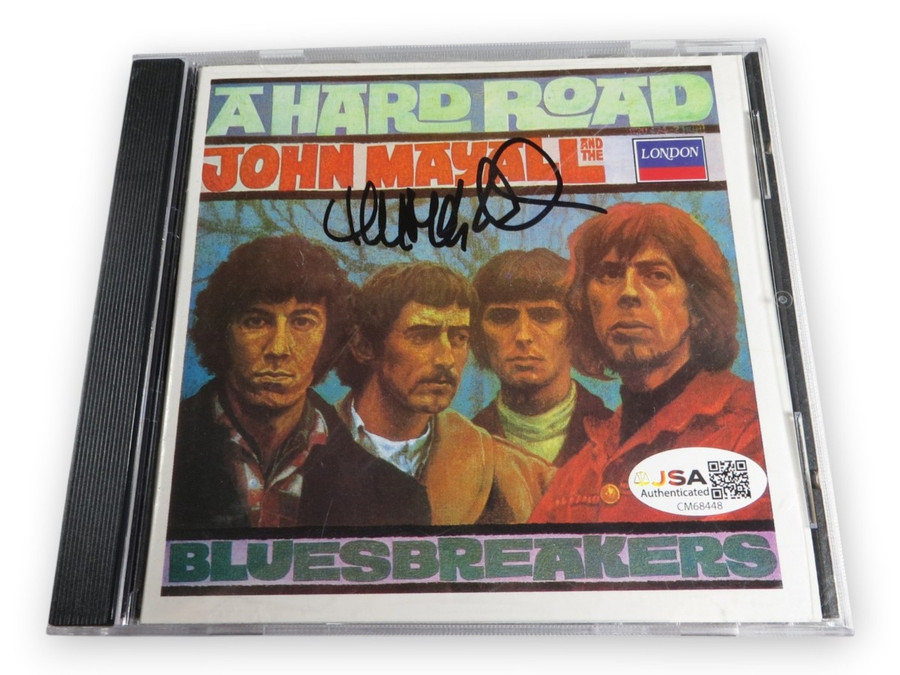 John Mayall Signed Autographed CD Booklet Bluesbreakers A Hard Road JSA CM68448