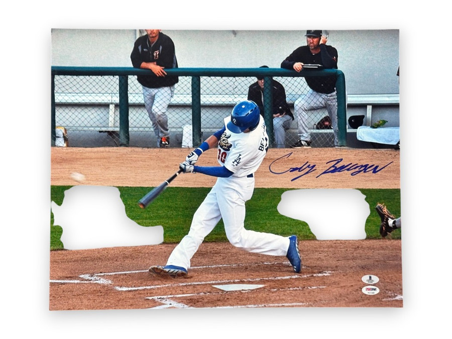 Cody Bellinger Signed Autographed 16x20 Photo Dodgers Quakes BAS B10990