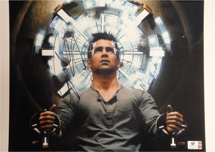 Colin Farrell Hand Signed Autographed 10x15 Photo Total Recall GA758172