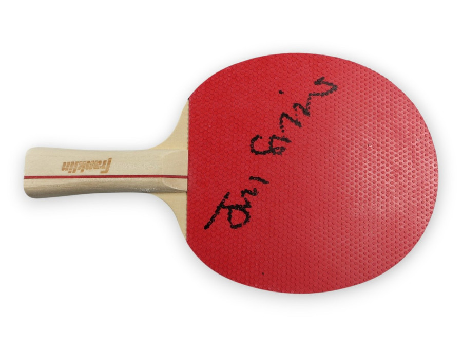Josh Safdie Signed Autographed Ping Pong Paddle Marty Supreme BAS  BW76816