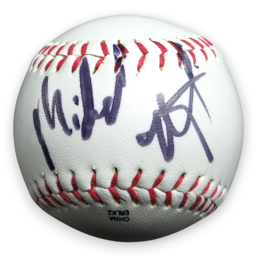 Michael Gandolfini Signed Autographed Baseball Saints of Newark BAS BW76821