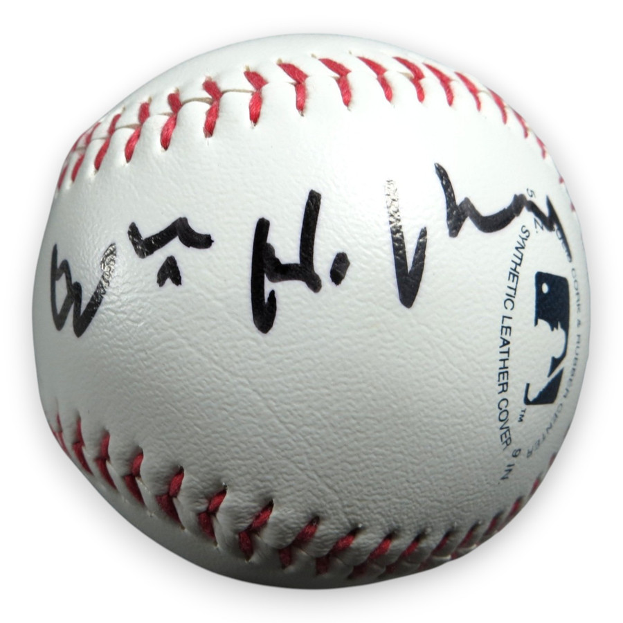 William H. Macy Signed Autographed Baseball Shameless Fargo BAS BW76844